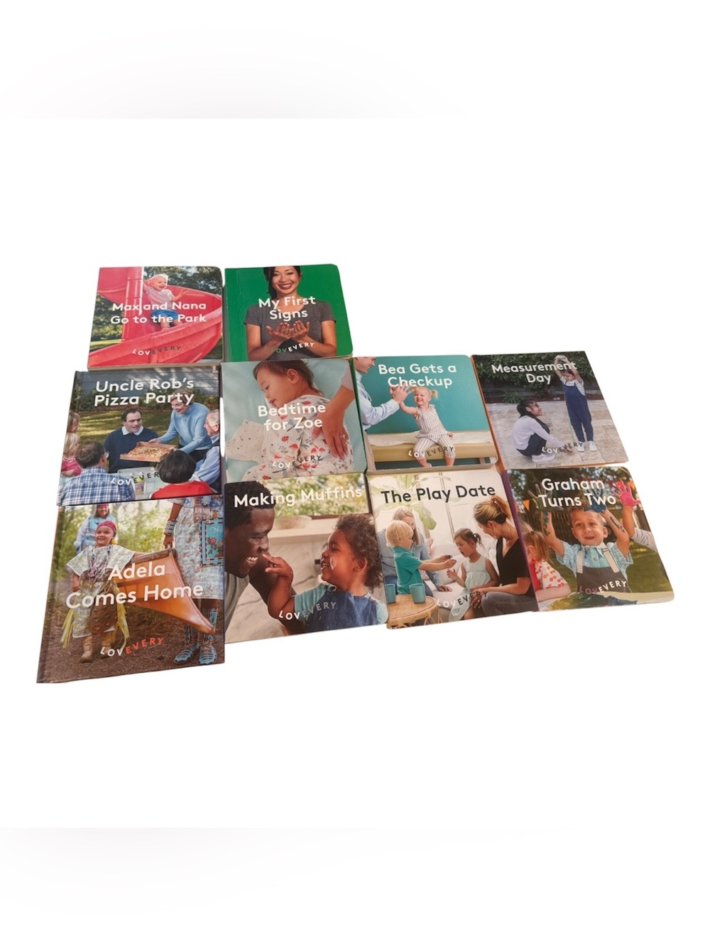 Lovevery Board Book Set of 10